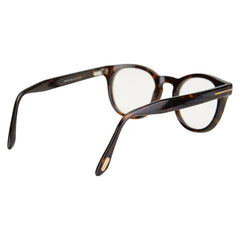 トムフォード メガネ 度入り アジアンフィット TF5489 052 ブラウン プラスチック メンズ TOM FORD 【中古】