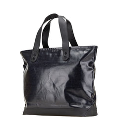 マークジェイコブス ロゴ トートバッグ ハンドバッグ ブラック レザー レディース MARC JACOBS 【中古】