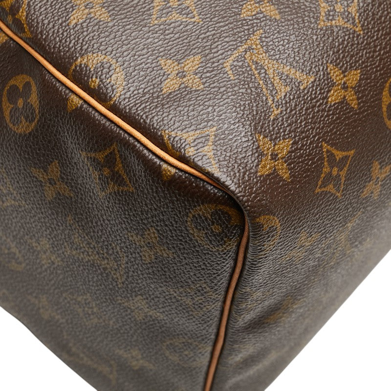 ルイ ヴィトン モノグラム スピーディ40 ハンドバッグ ボストンバッグ M41522 ブラウン PVC レザー レディース LOUIS VUITTON 【中古】