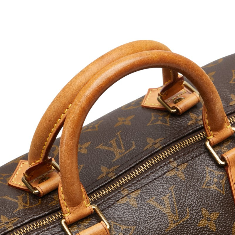 ルイ ヴィトン モノグラム スピーディ40 ハンドバッグ ボストンバッグ M41522 ブラウン PVC レザー レディース LOUIS VUITTON 【中古】