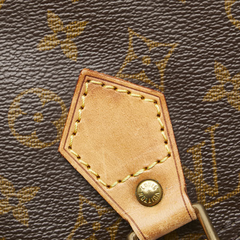 ルイ ヴィトン モノグラム スピーディ40 ハンドバッグ ボストンバッグ M41522 ブラウン PVC レザー レディース LOUIS VUITTON 【中古】