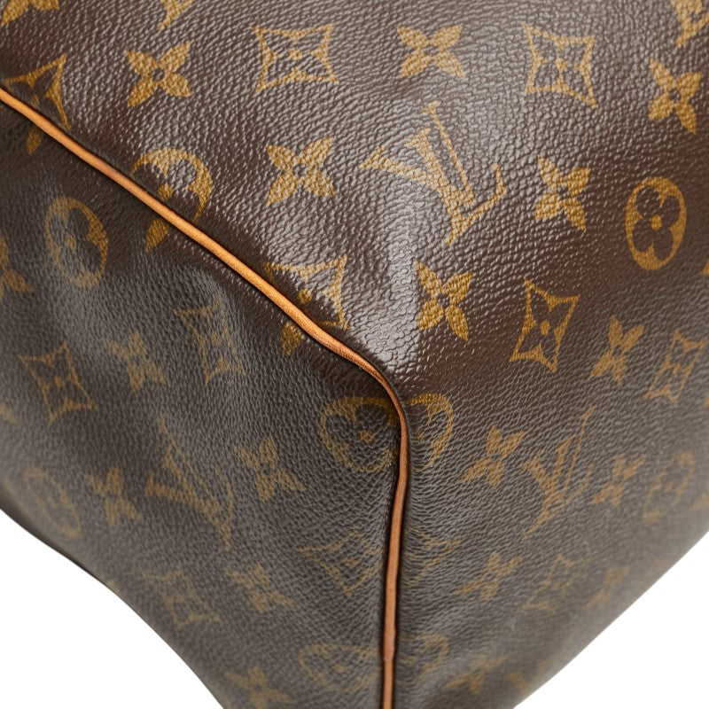 ルイ ヴィトン モノグラム スピーディ40 ハンドバッグ ボストンバッグ M41522 ブラウン PVC レザー レディース LOUIS VUITTON 【中古】
