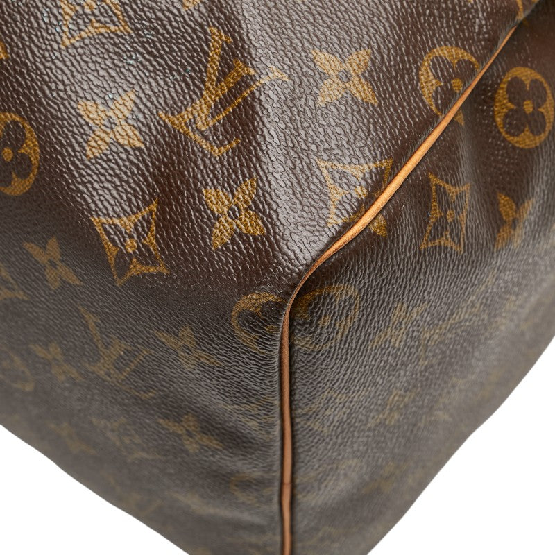 ルイ ヴィトン モノグラム スピーディ40 ハンドバッグ ボストンバッグ M41522 ブラウン PVC レザー レディース LOUIS VUITTON 【中古】