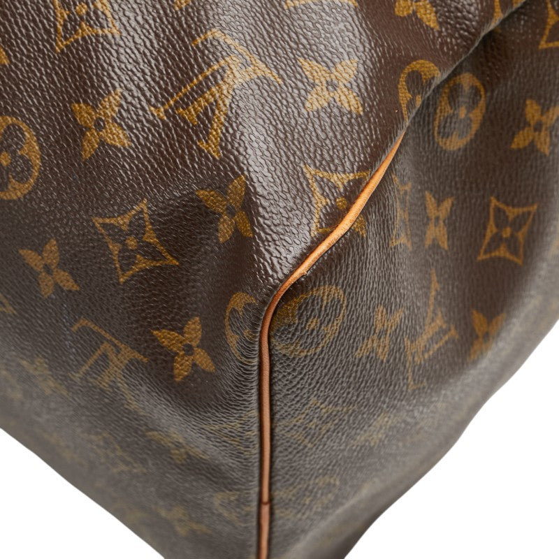 ルイ ヴィトン モノグラム スピーディ40 ハンドバッグ ボストンバッグ M41522 ブラウン PVC レザー レディース LOUIS VUITTON 【中古】