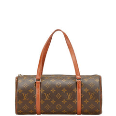 ルイ ヴィトン モノグラム パピヨン30(旧) ハンドバッグ ワンショルダーバッグ M51365 ブラウン PVC レザー レディース LOUIS VUITTON 【中古】