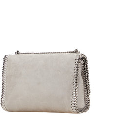 ステラマッカートニー ファラベラ チェーン ショルダーバッグ グレー ベージュ ポリエステル レディース Stella McCartney 【中古】