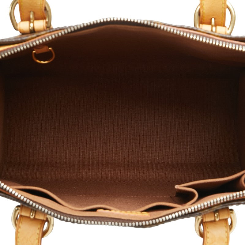 ルイ ヴィトン モノグラム ポパンクール オ ショルダーバッグ トートバッグ M40007 ブラウン PVC レザー レディース LOUIS VUITTON 【中古】