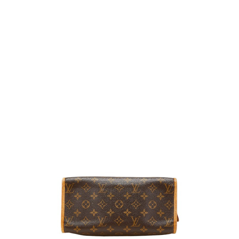 ルイ ヴィトン モノグラム ポパンクール オ ショルダーバッグ トートバッグ M40007 ブラウン PVC レザー レディース LOUIS VUITTON 【中古】