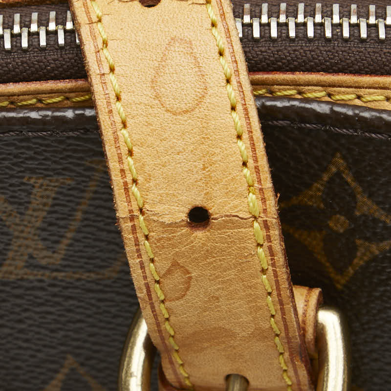 ルイ ヴィトン モノグラム ポパンクール オ ショルダーバッグ トートバッグ M40007 ブラウン PVC レザー レディース LOUIS VUITTON 【中古】