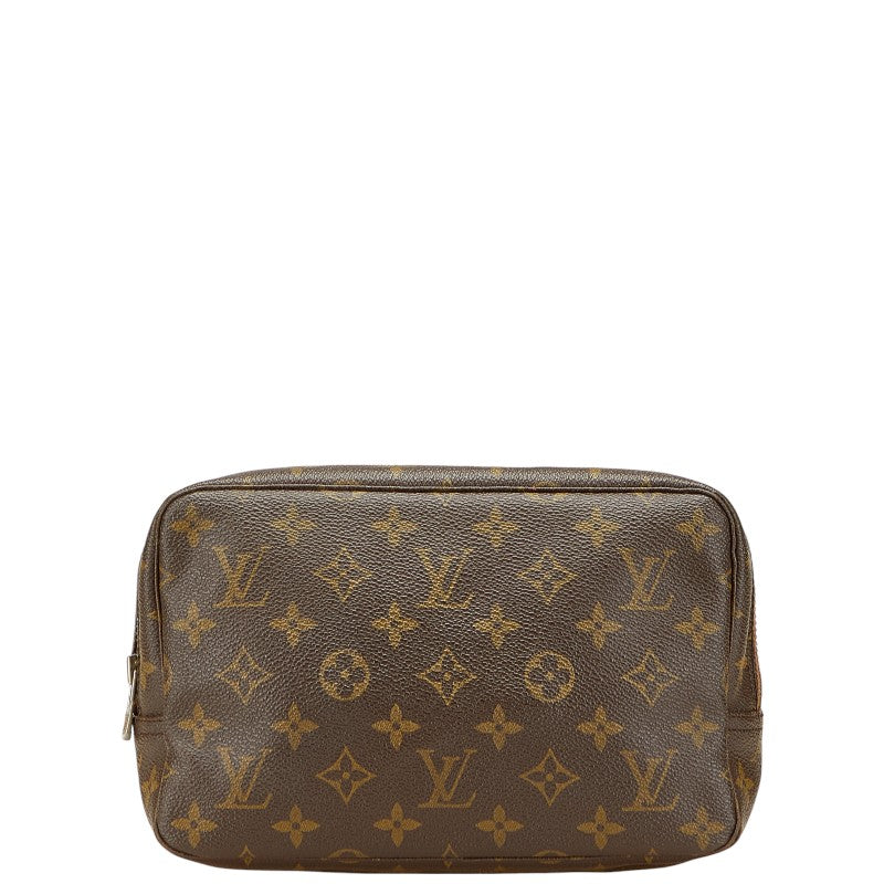 ルイ ヴィトン モノグラム トゥルース トワレット23 セカンドバッグ クラッチバッグ M47524 ブラウン PVC レザー レディース LOUIS VUITTON 【中古】