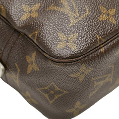 ルイ ヴィトン モノグラム トゥルース トワレット23 セカンドバッグ クラッチバッグ M47524 ブラウン PVC レザー レディース LOUIS VUITTON 【中古】