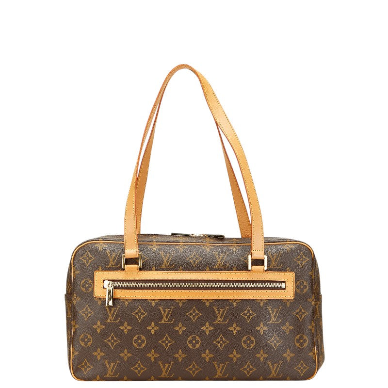 ルイ ヴィトン モノグラム シテGM ハンドバッグ ショルダーバッグ M51181 ブラウン PVC レザー レディース LOUIS VUITTON 【中古】
