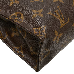 ルイ ヴィトン モノグラム ポッシュ トワレット26 クラッチバッグ M47542 ブラウン PVC レザー レディース LOUIS VUITTON 【中古】