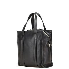 バレンシアガ バザール ショッパーXS ハンドバッグ 452458 ブラック レザー レディース BALENCIAGA 【中古】