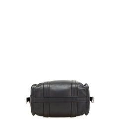 バレンシアガ バザール ショッパーXS ハンドバッグ 452458 ブラック レザー レディース BALENCIAGA 【中古】