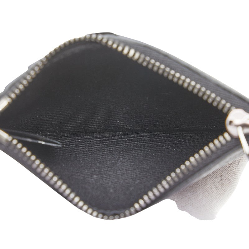ブルガリ フラグメントケース コインケース ブラック レザー メンズ BVLGARI 【中古】