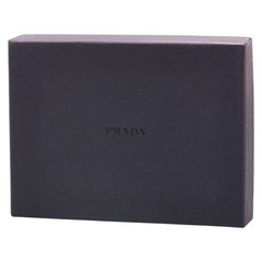 プラダ バタフライ 蝶 モチーフ キーホルダー キーリング オレンジ ブラック シルバー レザー メタル レディース PRADA 【中古】
