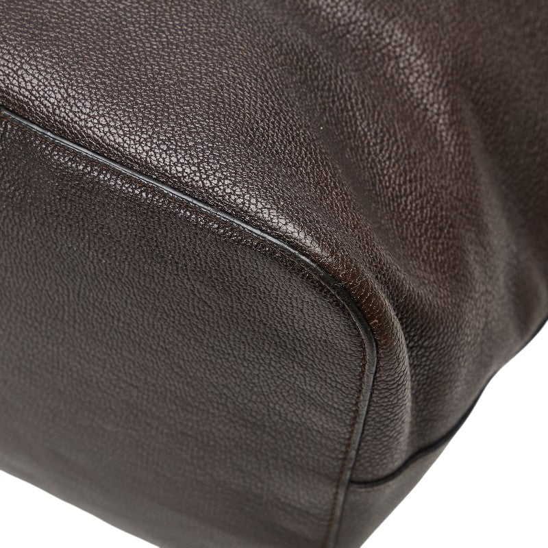 ロエベ ハンドバッグ トートバッグ ブラウン レザー レディース LOEWE 【中古】
