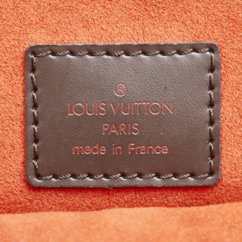 ルイ ヴィトン ダミエ パリオリPM ハンドバッグ トートバッグ N51123 ブラウン PVC レザー レディース LOUIS VUITTON 【中古】