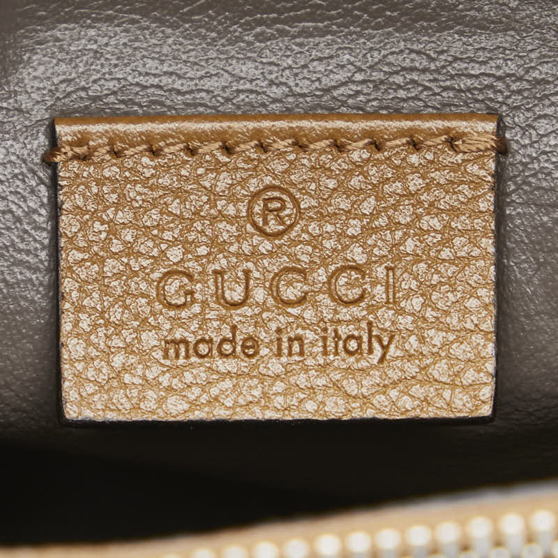 グッチ ズゥミ ハンドバッグ ショルダーバッグ 2WAY 564714 ブラウン レザー レディース GUCCI 【中古】