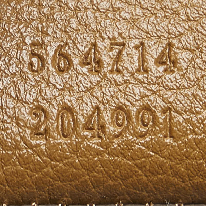 グッチ ズゥミ ハンドバッグ ショルダーバッグ 2WAY 564714 ブラウン レザー レディース GUCCI 【中古】