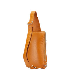 ポーター フリースタイル ボディバッグ ウエストバッグ ブラウン レザー メンズ PORTER 【中古】