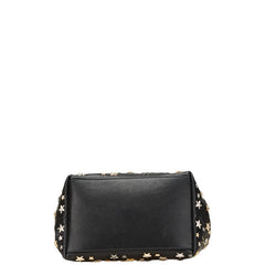 ジミーチュウ スタースタッズ ハンドバッグ ブラック レザー レディース JIMMY CHOO 【中古】
