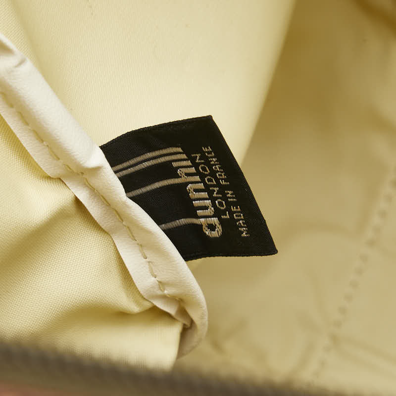 ダンヒル ボストンバッグ カーキ ブラウン ナイロン キャンバス レザー メンズ Dunhill 【中古】