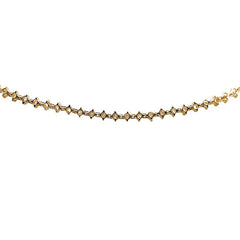 K18YG イエローゴールド ダイヤ1.25ct ネックレス レディース 【中古】