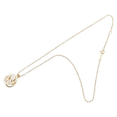 K18YG イエローゴールド ダイヤ1.00ct ネックレス レディース 【中古】