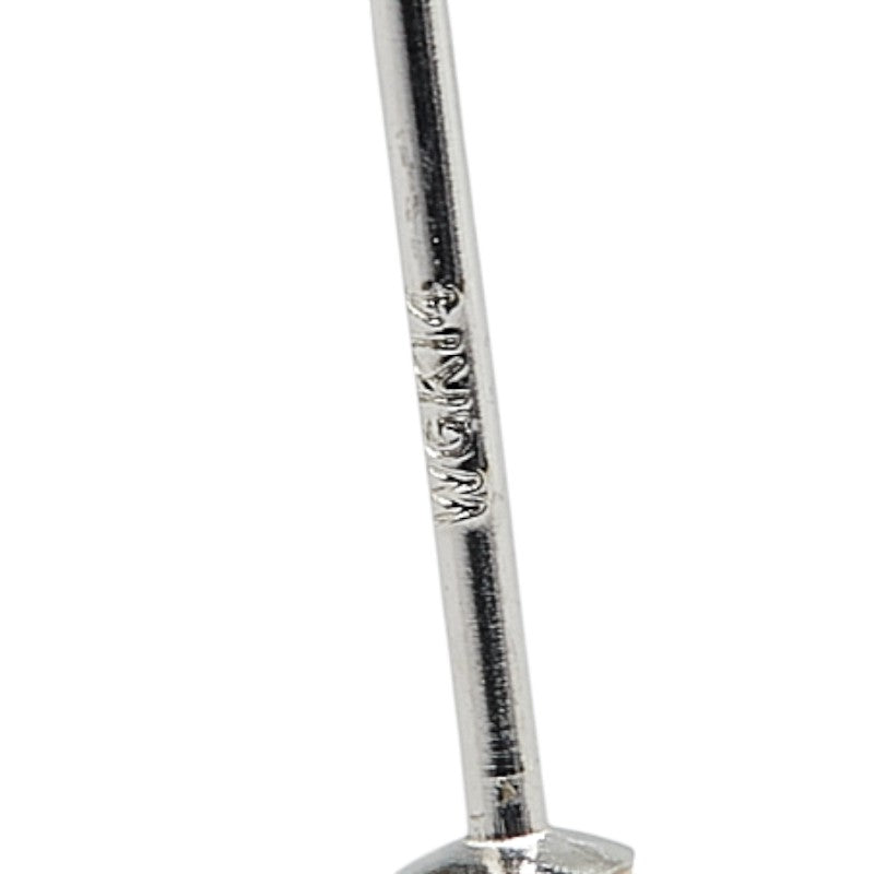K18WG ホワイトゴールド K14WG ホワイトゴールド アコヤパール7.9mm スタッドピアス レディース 【中古】