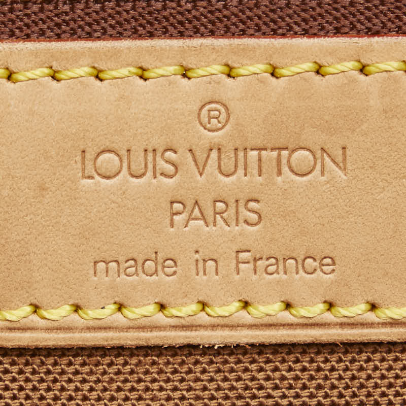 ルイ ヴィトン モノグラム カバ メゾ トートバッグ ショルダーバッグ M51151 ブラウン PVC レザー レディース LOUIS VUITTON 【中古】