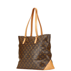 ルイ ヴィトン モノグラム カバ メゾ トートバッグ ショルダーバッグ M51151 ブラウン PVC レザー レディース LOUIS VUITTON 【中古】