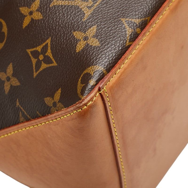 ルイ ヴィトン モノグラム カバ メゾ トートバッグ ショルダーバッグ M51151 ブラウン PVC レザー レディース LOUIS VUITTON 【中古】