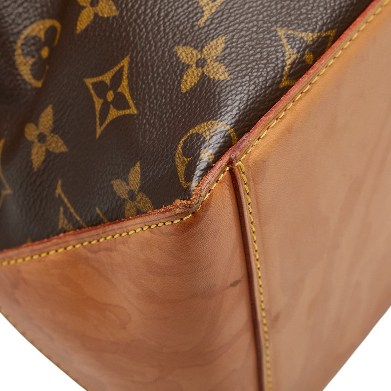 ルイ ヴィトン モノグラム カバ メゾ トートバッグ ショルダーバッグ M51151 ブラウン PVC レザー レディース LOUIS VUITTON 【中古】