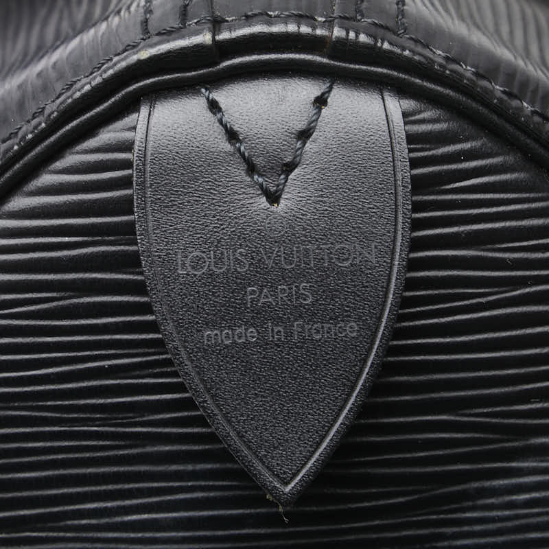 ルイ ヴィトン エピ スピーディ25 ハンドバッグ ミニボストンバッグ M43012 ノワール ブラック レザー レディース LOUIS VUITTON 【中古】