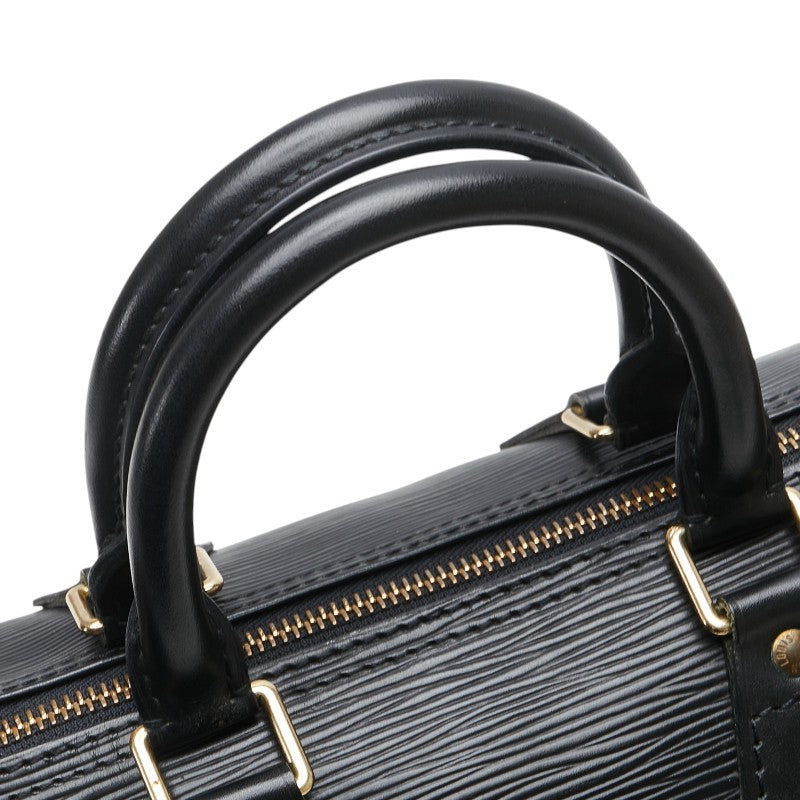 ルイ ヴィトン エピ スピーディ25 ハンドバッグ ミニボストンバッグ M43012 ノワール ブラック レザー レディース LOUIS VUITTON 【中古】