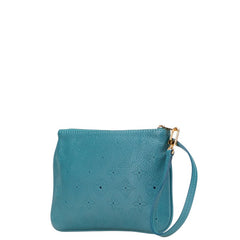 ルイ ヴィトン マヒナ セレネMM付属 ポーチ 小物入れ M93986 ラゴン ブルー レザー レディース LOUIS VUITTON 【中古】