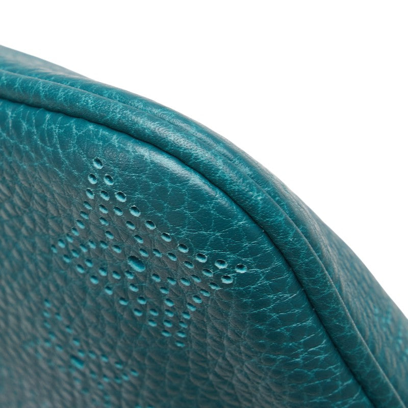 ルイ ヴィトン マヒナ セレネMM付属 ポーチ 小物入れ M93986 ラゴン ブルー レザー レディース LOUIS VUITTON 【中古】