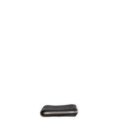 ルイ ヴィトン ダミエ ジェアン ポルト フォイユ ロン ジッペ 長財布 ラウンドファスナー M93546 ノワール ブラック キャンバス レザー メンズ LOUIS VUITTON 【中古】