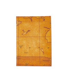 プリマクラッセ 地図柄 手帳カバー ブラウン PVC レディース PRIMA CLASSE 【中古】