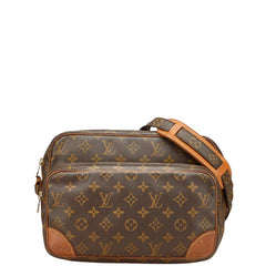 ルイ ヴィトン モノグラム ナイル ショルダーバッグ M45244 ブラウン PVC レザー レディース LOUIS VUITTON 【中古】