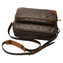 ルイ ヴィトン モノグラム ナイル ショルダーバッグ M45244 ブラウン PVC レザー レディース LOUIS VUITTON 【中古】