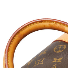 ルイ ヴィトン モノグラム キーポル バンドリエール55 ボストンバッグ ショルダーバッグ 2WAY M41414 ブラウン PVC レザー レディース LOUIS VUITTON 【中古】