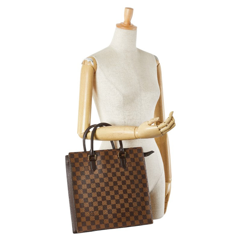 ルイ ヴィトン ダミエ ヴェニスPM トートバッグ ハンドバッグ N51145 エベヌ ブラウン PVC レザー レディース LOUIS VUITTON 【中古】