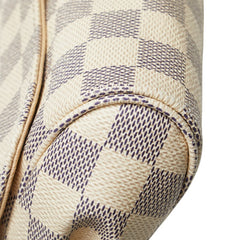 ルイ ヴィトン ダミエ アズール フェイボリットMM チェーン ハンドバッグ N41275 ホワイト PVC レザー レディース LOUIS VUITTON 【中古】