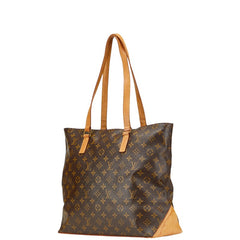 ルイ ヴィトン モノグラム カバメゾ ショルダーバッグ トートバッグ  M51151 ブラウン PVC レザー レディース LOUIS VUITTON 【中古】
