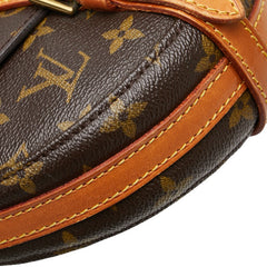 ルイ ヴィトン モノグラム シャンティPM 斜め掛け ショルダーバッグ M40646 ブラウン PVC レザー レディース LOUIS VUITTON 【中古】