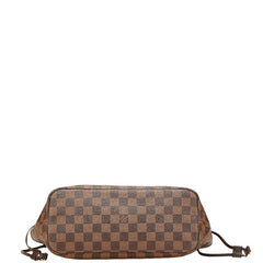 ルイ ヴィトン ダミエ ネヴァーフルPM トートバッグ ハンドバッグ N41359 ブラウン PVC レザー レディース LOUIS VUITTON 【中古】