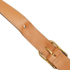 セリーヌ マカダム 斜め掛け ショルダーバッグ ブラウン PVC レザー レディース CELINE 【中古】